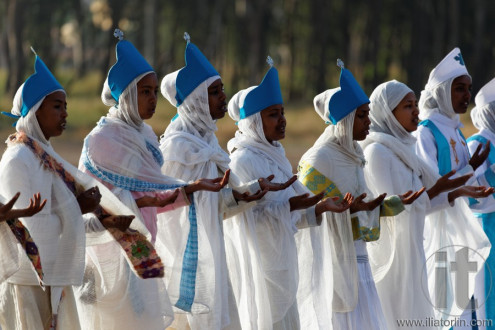 Meskel - Festival of Timket (Finding of True Cross). Asmara. Eritrea. Africa.