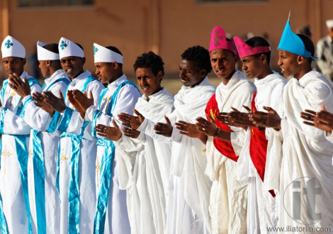 Meskel - Festival of Timket (Finding of True Cross). Asmara. Eritrea. Africa.