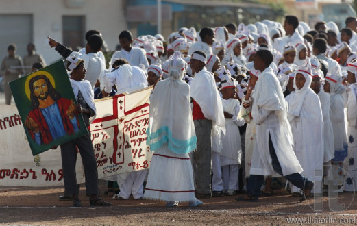 Meskel - Festival of Timket (Finding of True Cross). Asmara. Eritrea. Africa.