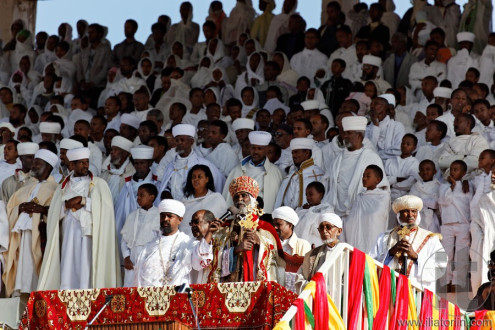 Meskel - Festival of Timket (Finding of True Cross). Asmara. Eritrea. Africa.