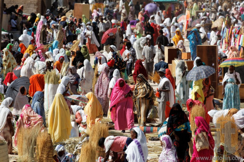 Monday Market. Keren. Eritrea. Africa