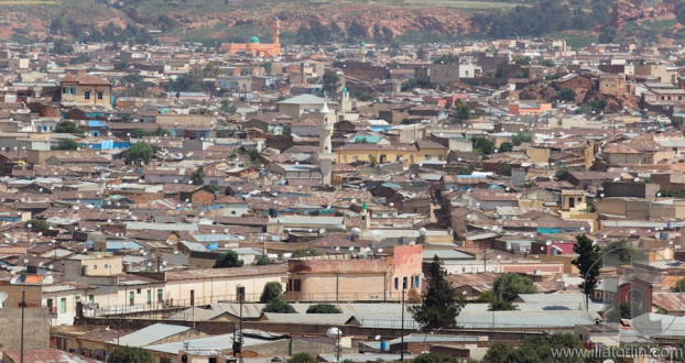 View from St. Mary's Catholic Cathedral. Asmara. Eritrea. Africa.