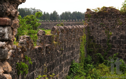 Ancient Roman Fortress. Gonio. Georgia.