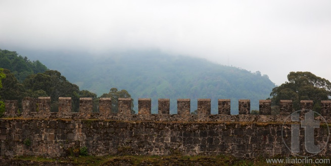 Ancient Roman Fortress. Gonio. Georgia.