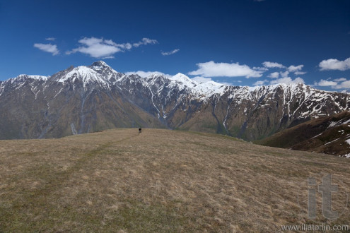 Caucasus Mountains Khevi region. Georgia.