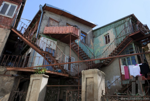 House in Old Town. Tbilisi. Georgia.