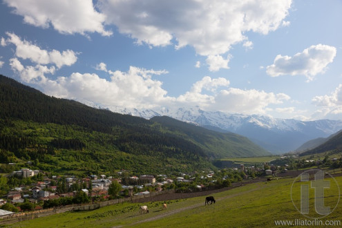 Mestia Valley. Upper Svaneti. Georgia.