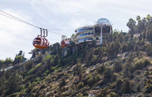 Mount Carmel Cable car. Haifa. Israel