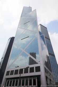 Bank of China tower. Hong Kong.