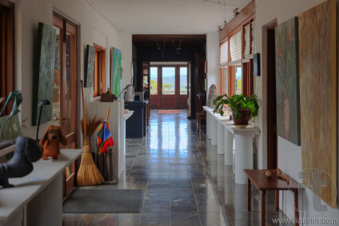 Gallery interior in a county house. NSW. Australia