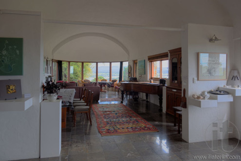 Lounge room interior in a county house. NSW. Australia