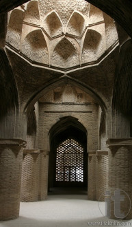 900 years old Taj al-Molk Dome Jameh (Friday) Mosque. Isfahan. Iran