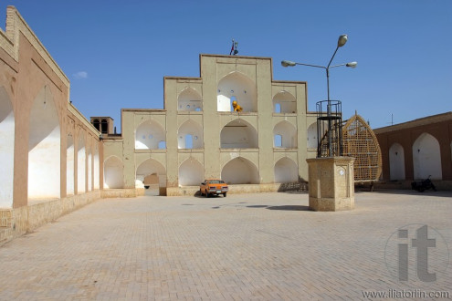 One of the squares in the ancient city of Yasd, Iran