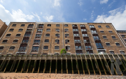Block of flats in Docklands. London. UK