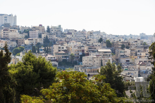 View of the city of Nazareth. Israel
