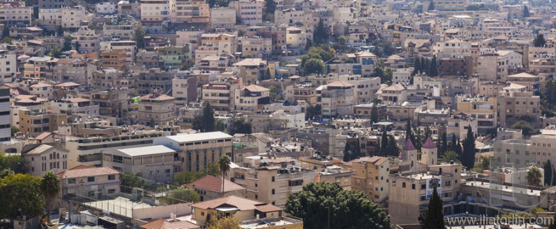 View of the city of Nazareth. Israel