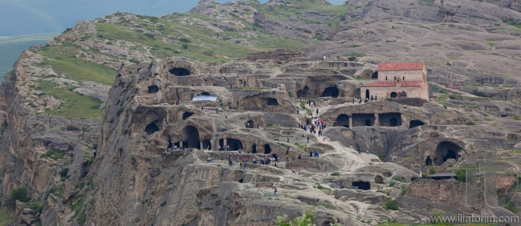 3,000 years old cave city Uplistsikhe. Georgia.