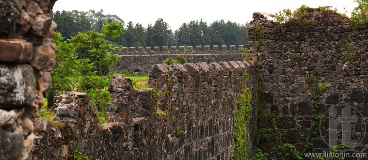 Ancient Roman Fortress. Gonio. Georgia.