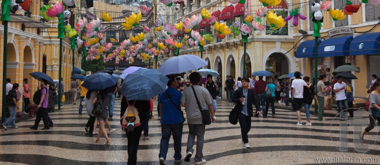 Largo do Senado, Senado Square. Macau.
