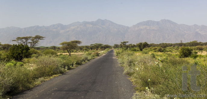 African landscape. Omo Valley. Ethiopia.